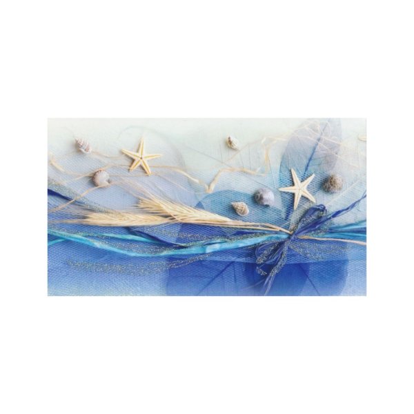 Rahakaart glitteriga "Merikarp"