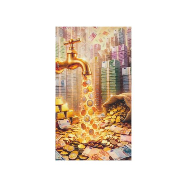 Rahakaart glitteriga "Rahamäed"