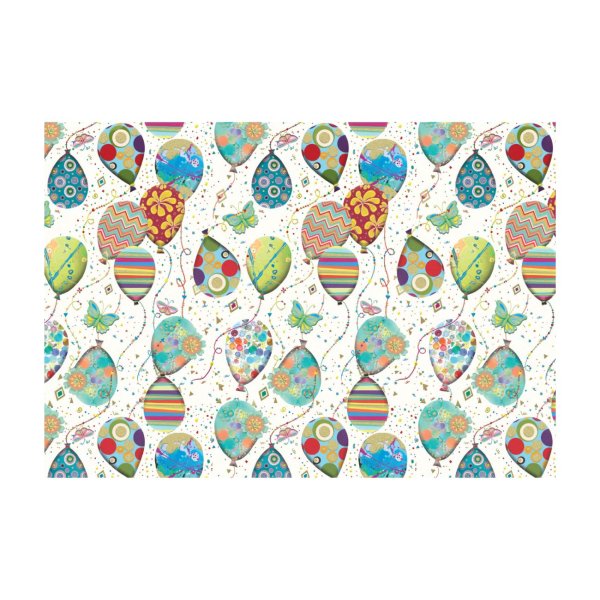 Pakkepaber lehel "Õhupallid"