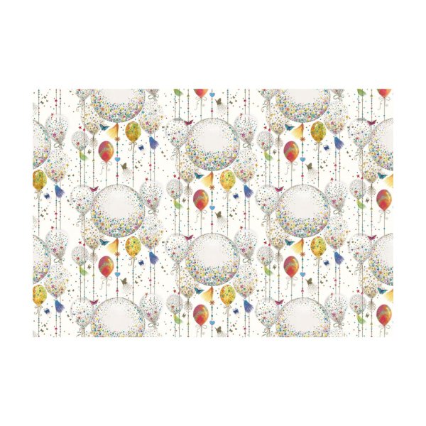 Pakkepaber lehel "Õhupallid"