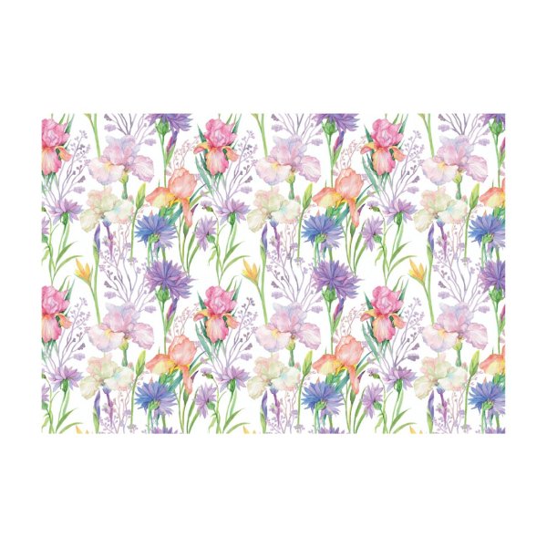 Pakkepaber lehel "Iiris"