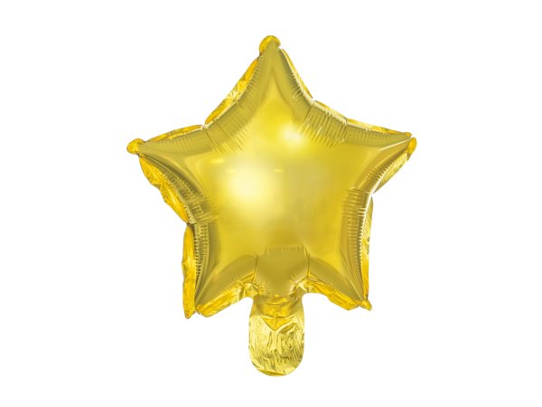 Fooliumist kuldne õhupall "Suur täht"