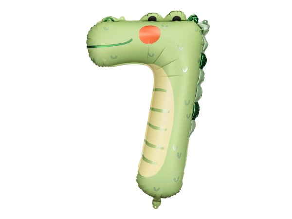 Fooliumist õhupall "Krokodill number 7"