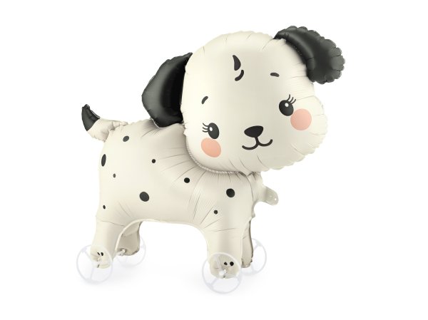 Fooliumist iseseisev õhupall "Koer ratastel"