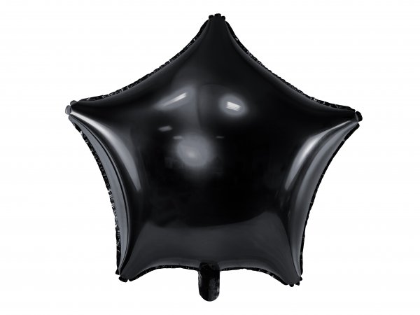 Fooliumist õhupall "Must täht"
