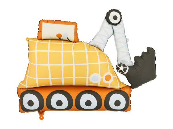 Fooliumist õhupall "Ekskavaator"