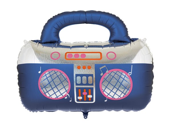 Fooliumist õhupall "Boombox vintage radio"
