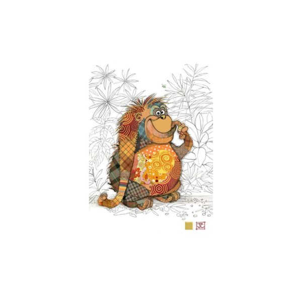 Õnnitluskaart "Orangutan Obi"