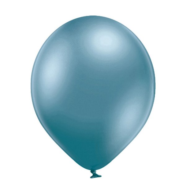 Õhupall väike läikiv metallik "Sinine"