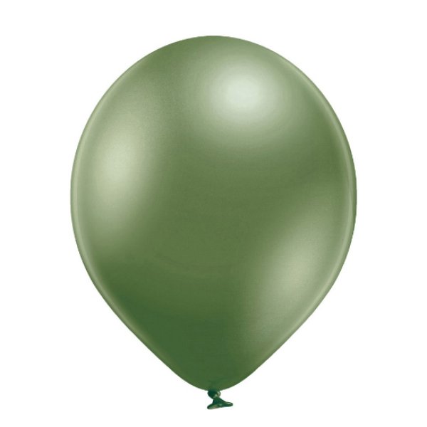 Õhupall läikiv metallik "Laimiroheline"