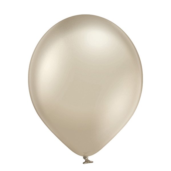 Õhupallid "Läikiv helepruun"