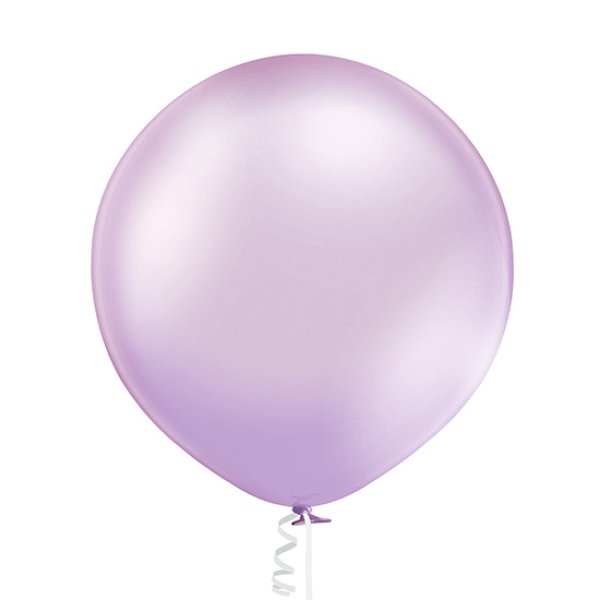 Õhupall suur läikiv metallik  "Helelilla"