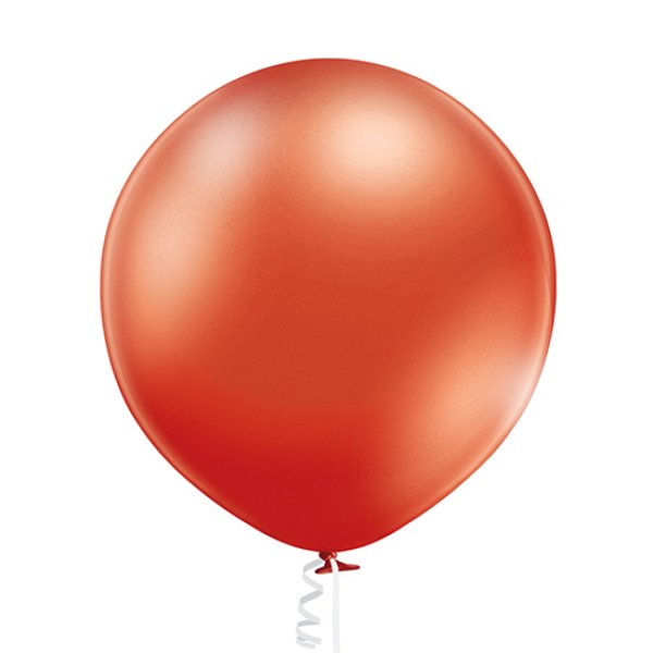 Õhupall suur läikiv metallik  "Punane"