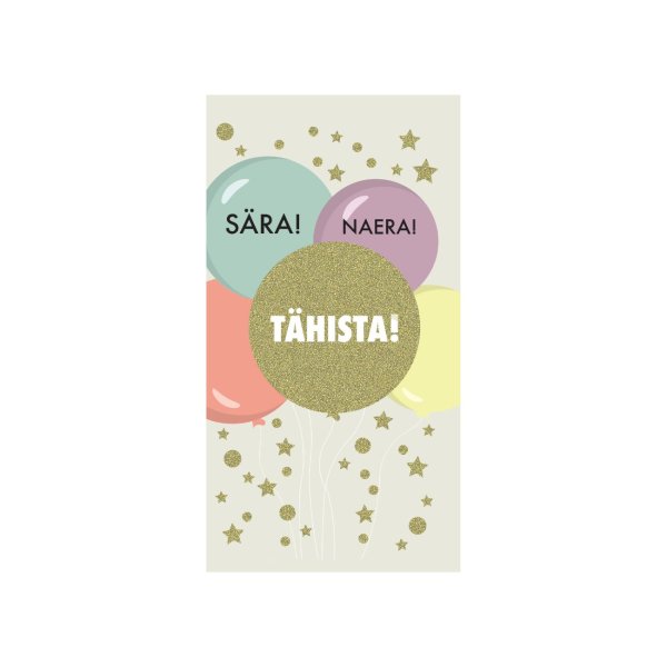Rahakaart "Sära! Naera! Tähista!"