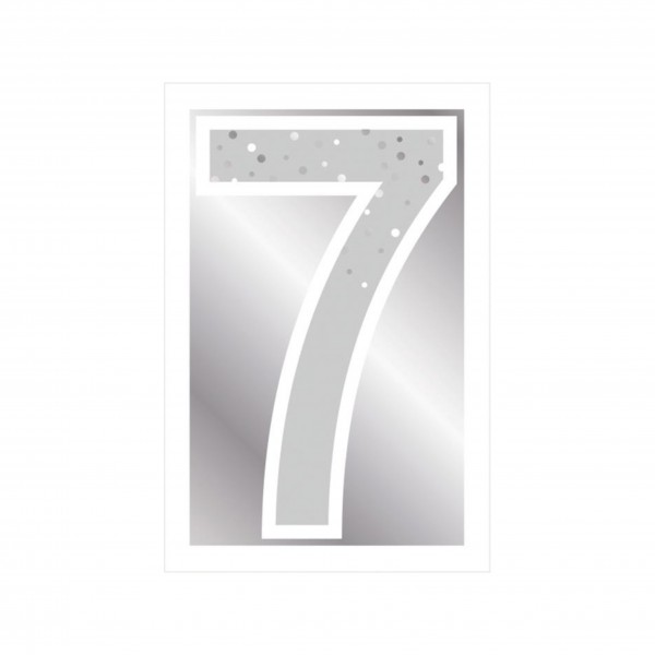 Õnnitluskaart "Number 7"