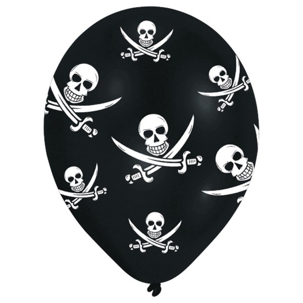 Õhupallid "Piraadi pealuud"