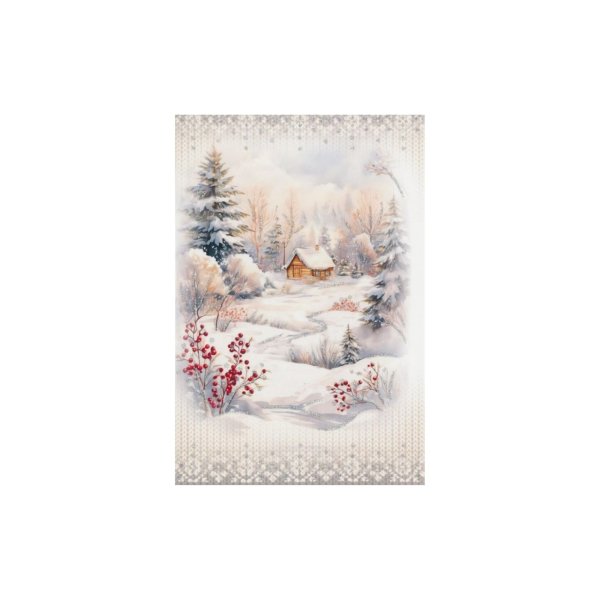 1-osaline jõulukaart