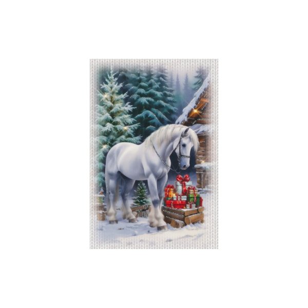 1-osaline jõulukaart