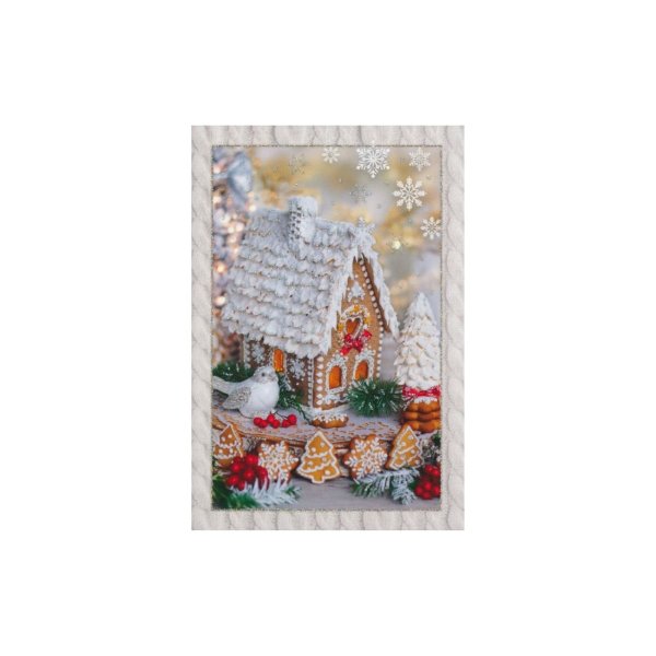 1-osaline jõulukaart