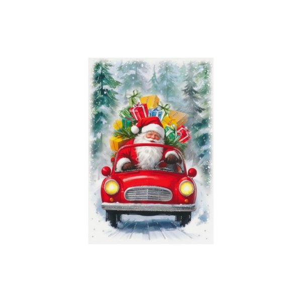 1-osaline jõulukaart