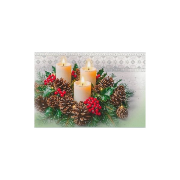 1-osaline jõulukaart