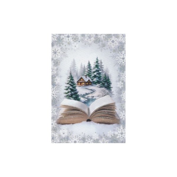 2-osaline lühike jõulukaart