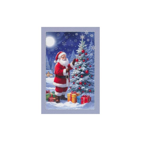 2-osaline lühike jõulukaart