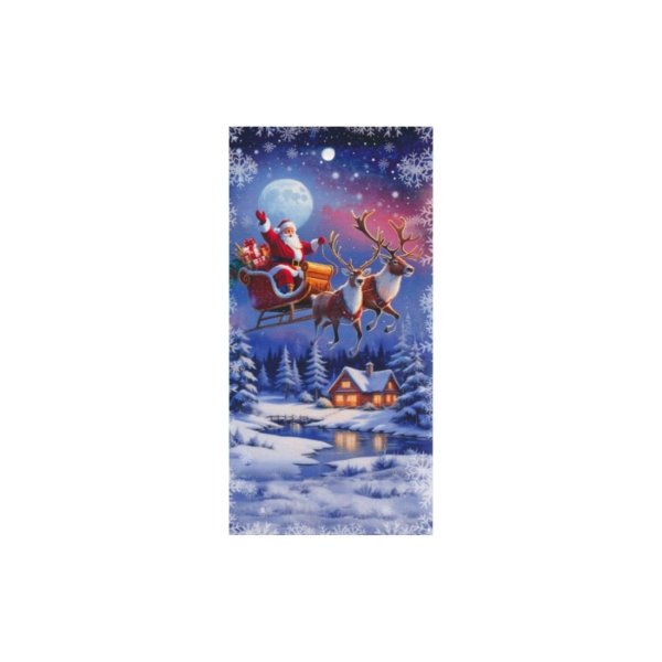 1-osaline jõulu pakikaart