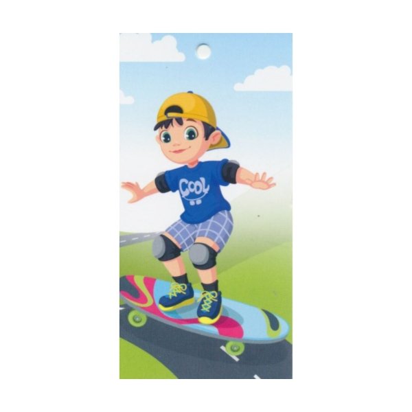 1-osaline pakikaart "Poiss rulaga"