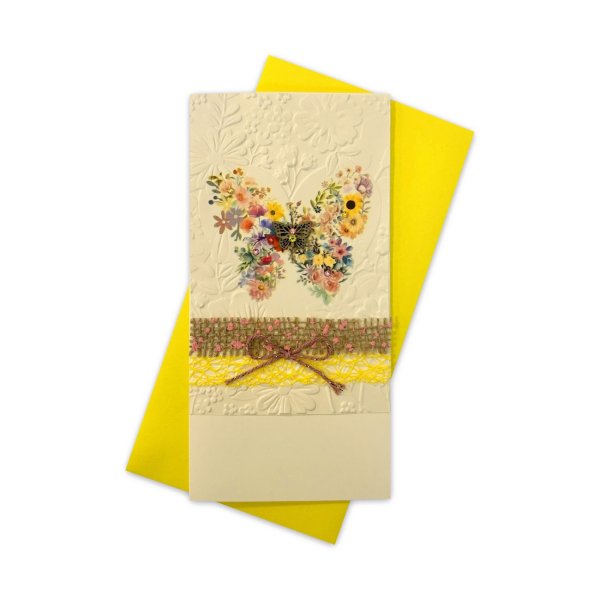 Käsitöökaart "Lilledest liblikas"