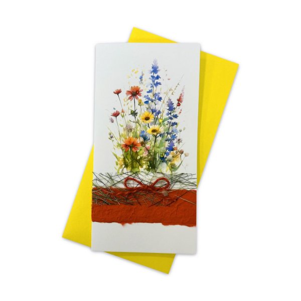 Käsitöökaart "Suvised lilled"