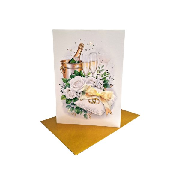 Eksklusiivne õnnitluskaart "Pulmad"