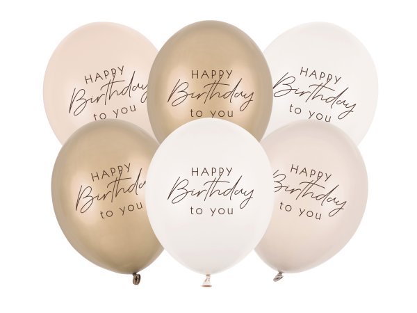 Õhupallid "HAPPY Birthday to you"