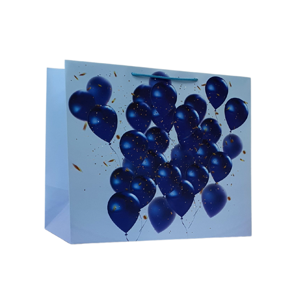 Kinkekott - XXL suurus "Õhupallid sinisel"