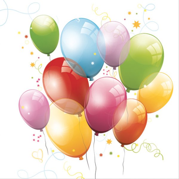 Salvrätid "Sünnipäeva õhupallid"
