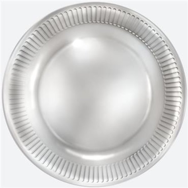 Väiksed papptaldrikud "Hõbedane"