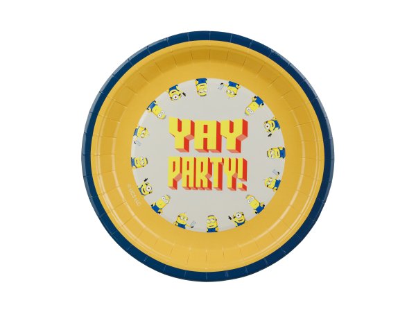 Suured papptaldrikud "Minions"